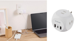 便攜式球形 USB 電源插座 提升外出用電便利性-職人選物