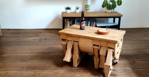 12條腿仿生「小桌子」呼來喚去端茶送水都沒問題-職人選物