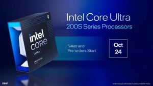 Intel Core Ultra 200S桌上型處理器十月下旬正式推出,能耗效能比大提升、較第14代Core遊戲中少10度-職人選物