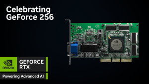 NVIDIA歡慶首款GPU產品GeForce 256誕生25周年,GPU一路走來自遊戲娛樂演化為驅動科技進步的異構運算動力-職人選物