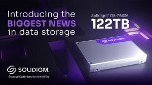 Solidigm推出達122TB容量的D5-P5336資料中心級PCIe SSD，採QLC顆粒提供5年無限隨機寫入保固-職人選物