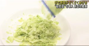 負25度冷藏新技術 高麗菜手刀切碎不是夢-職人選物