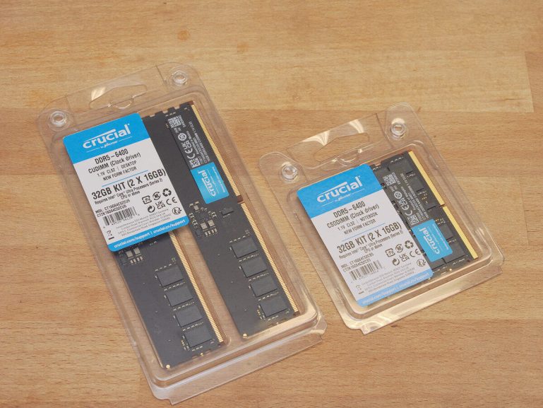 美光Crucial DDR5-6400 CUDIMM與CSODIMM記憶體模組評測，整合時鐘驅動器確保使用穩定無虞的次世代記憶體模組 - 職人選物-職人選物