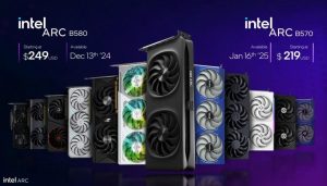 Intel公布Arc B580與Arc B570獨立顯卡,售價分別為249美金起與219美金起-職人選物