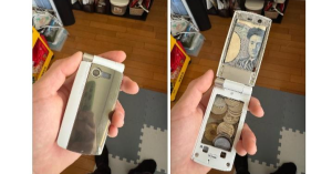 古早掀蓋手機不要丟 挖空就是「行動錢包」-職人選物