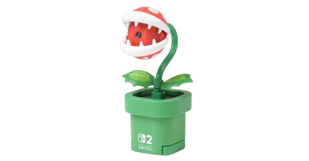 買任天堂Switch 2別忘了Hori吞食花攝影機 台灣可預購且有3種使用模式 - 職人選物-職人選物