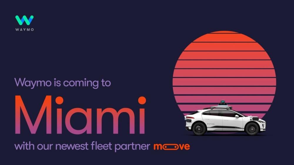自駕車公司 Waymo 將於 2025 年進駐邁阿密 - 職人選物-職人選物